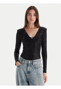 Hugo - HUGO Body Dammery 50546238 Czarny Slim Fit. Kolor: czarny. Materiał: syntetyk #1