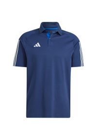 Adidas - Koszulka męska adidas Tiro 23 Competition Polo. Typ kołnierza: polo. Kolor: wielokolorowy, biały, niebieski