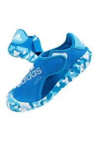 Adidas - Sandały adidas Altaventure Jr GV7806 niebieskie. Zapięcie: rzepy. Kolor: niebieski. Materiał: materiał, syntetyk, guma. Szerokość cholewki: normalna #1