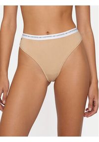 Lacoste Komplet stringów 8F1341 Kolorowy. Materiał: bawełna. Wzór: kolorowy #8