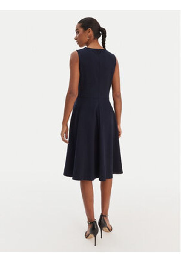 Lauren Ralph Lauren - LAUREN RALPH LAUREN Sukienka koktajlowa 200980935003 Granatowy Slim Fit. Kolor: niebieski. Materiał: wiskoza. Styl: wizytowy