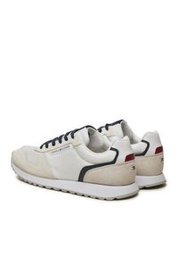 TOMMY HILFIGER - Tommy Hilfiger Sneakersy New Runner Eva Trainers FM0FM05454 Biały. Kolor: biały. Materiał: materiał #6