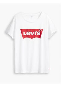 Levi's® T-Shirt The Perfect Graphic 357900000 Biały Regular Fit. Kolor: biały