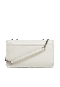 Calvin Klein Jeans Torebka Chain Ew Flap Conv Chain Bag LV04K3084G Écru. Materiał: skórzane #5