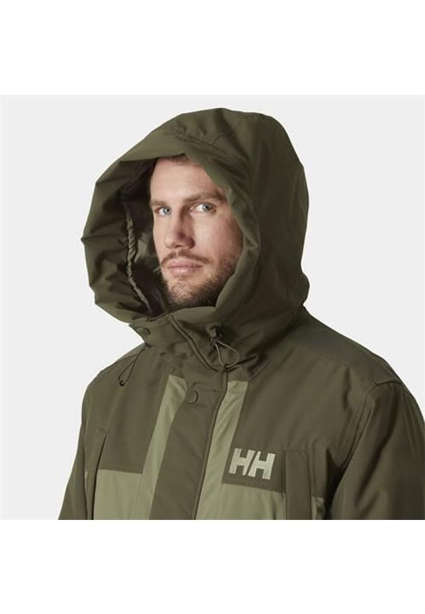 Kurtka uniwersalna męska Helly Hansen Escape. Typ kołnierza: kaptur. Kolor: zielony. Materiał: syntetyk