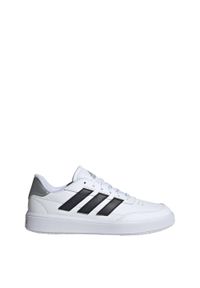 Adidas - Buty Courtblock. Okazja: na co dzień. Kolor: wielokolorowy, szary, biały, czarny. Sport: turystyka piesza #1