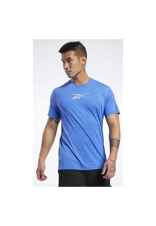 Koszulka treningowa męska Reebok Move FK6350. Materiał: materiał, elastan, nylon. Długość: długie. Sport: fitness