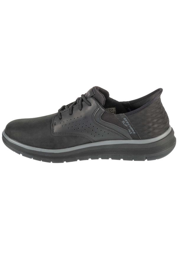 skechers - Buty sportowe Sneakersy męskie, Slip-Ins: Orell - Yates. Kolor: czarny. Sport: turystyka piesza