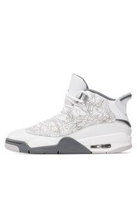 Nike Buty Air Jordan Dub Zero 311046 107 Biały. Kolor: biały. Materiał: skóra, lakier. Model: Nike Air Jordan #4