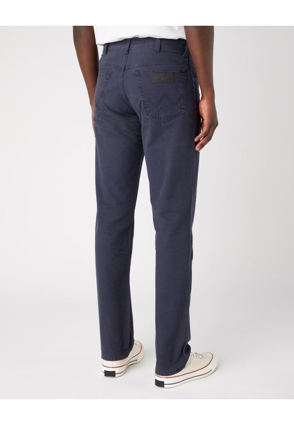 Wrangler - WRANGLER TEXAS MĘSKIE SPODNIE JEANSOWE JEANSY DARK NAVY W121DRXAE 112337507