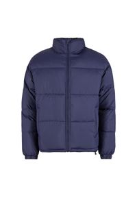 Podstawowa kurtka puchowa Urban Classics. Kolor: niebieski. Materiał: puch #1