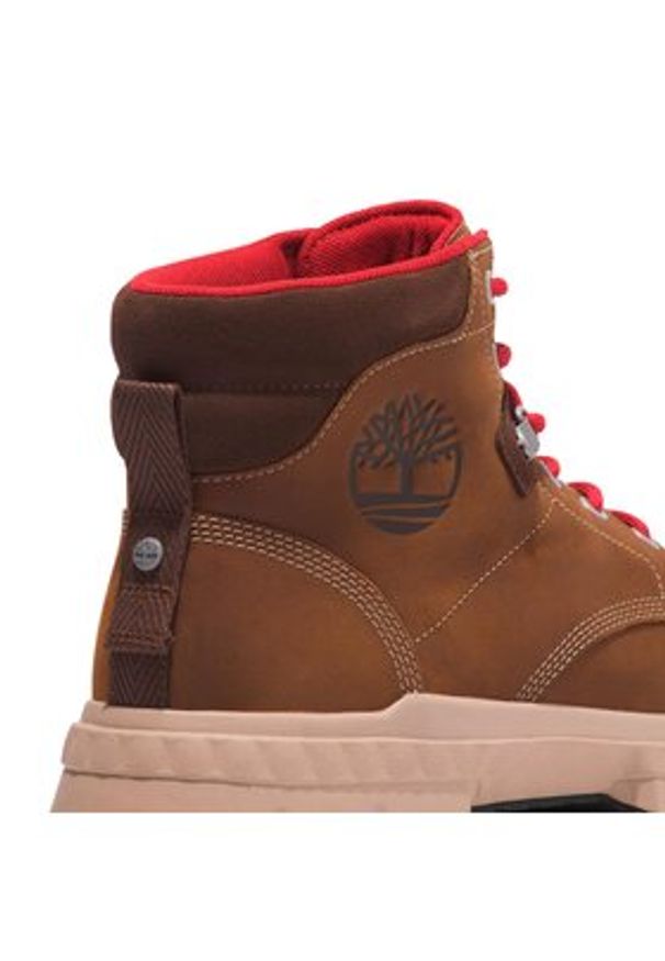 Timberland Trapery Tbl Orig Ultr Wp Mid TB0A5YDSF131 Brązowy. Kolor: brązowy. Materiał: skóra