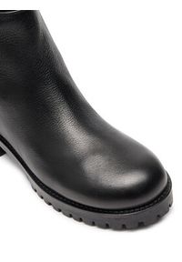 Patrizia Pepe Botki 8Y0104/L034-FB30 Czarny. Kolor: czarny. Materiał: skóra #4