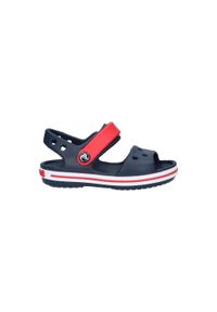 Sandały chłopięce Crocs CROCBAND. Kolor: czerwony, niebieski, wielokolorowy