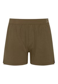 Sloggi Bokserki 10215473 Khaki. Kolor: brązowy. Materiał: bawełna