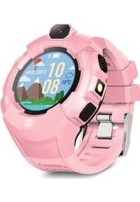 FOREVER - Smartwatch Forever KW-400 Różowy (GSM093546). Rodzaj zegarka: smartwatch. Kolor: różowy #1