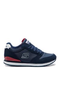 skechers - Skechers Sneakersy Waltan 52384/NVY Granatowy. Kolor: niebieski. Materiał: materiał #1