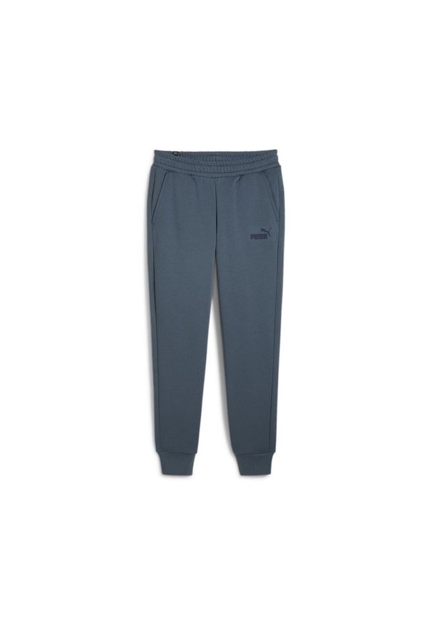 Puma Spodnie Ess Logo Fl 58671537. Kolor: niebieski