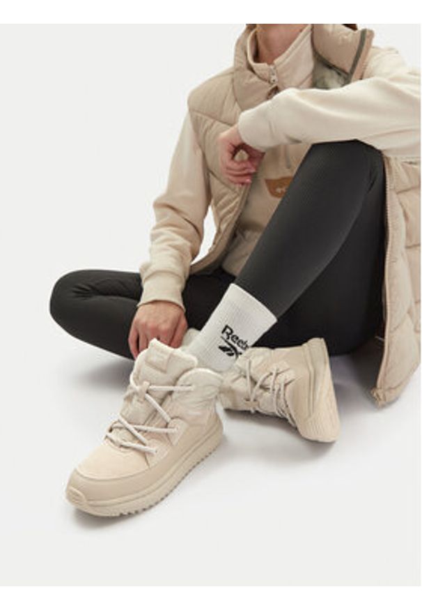 Reebok Śniegowce CEO-LEA-JA-C576W Beżowy. Kolor: beżowy. Materiał: materiał