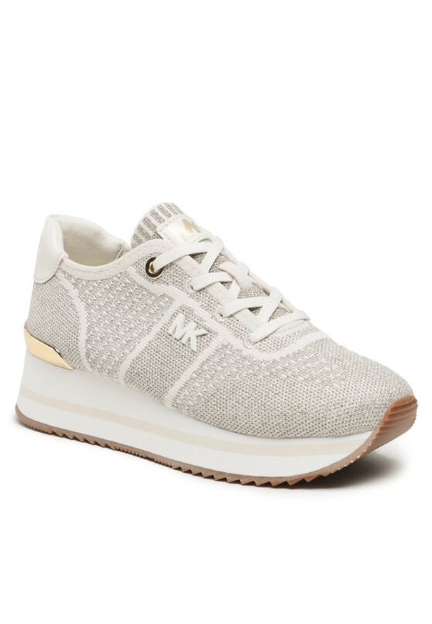 MICHAEL Michael Kors Sneakersy Monique Knit Trainer 43F3MQFSAM Szary. Kolor: szary. Materiał: materiał