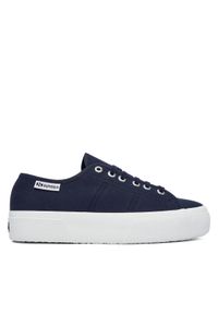 Superga Tenisówki Platform Leggera S2142ZW Granatowy. Kolor: niebieski. Materiał: materiał. Obcas: na platformie #1