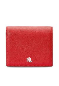 Lauren Ralph Lauren - LAUREN RALPH LAUREN Mały Portfel Damski 432962112004 Czerwony. Kolor: czerwony. Materiał: skóra #3