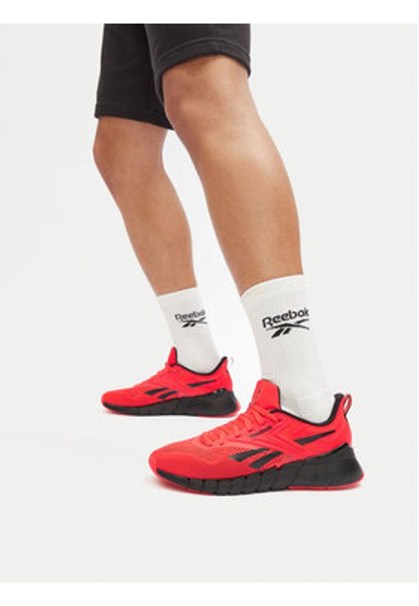Reebok Sneakersy NANO GYM 100212279 Czerwony. Kolor: czerwony. Materiał: materiał