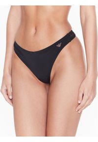 Stringi Emporio Armani Underwear. Kolor: czarny #1