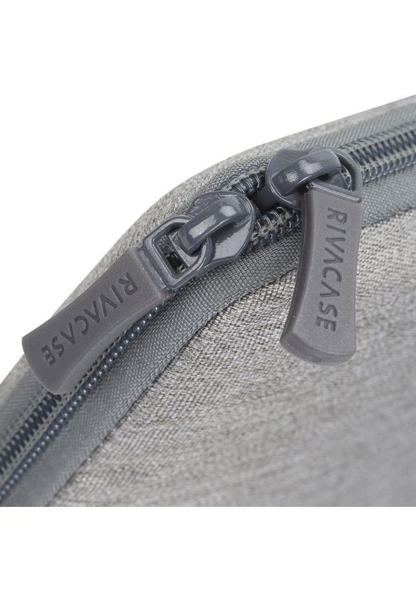 RIVACASE - Etui Rivacase 7705 szary. Kolor: szary. Materiał: materiał, poliester. Styl: elegancki, młodzieżowy
