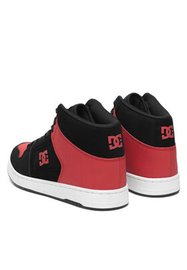 DC Shoes Sneakersy MANTECA 4 HI ADYS100743-BLR Czarny. Kolor: czarny. Materiał: skóra