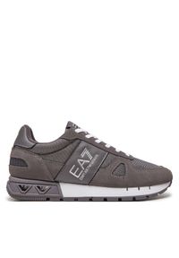 EA7 Emporio Armani Sneakersy X8X151 XK354 T992 Szary. Kolor: szary. Materiał: zamsz, skóra