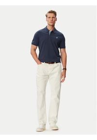Beverly Hills Polo Club Polo P-SS26M-P450106BLU Granatowy Regular Fit. Typ kołnierza: polo. Kolor: niebieski. Materiał: bawełna #4