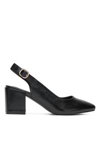 Clara Barson Czółenka WS23070-01 Czarny. Kolor: czarny. Materiał: skóra #1