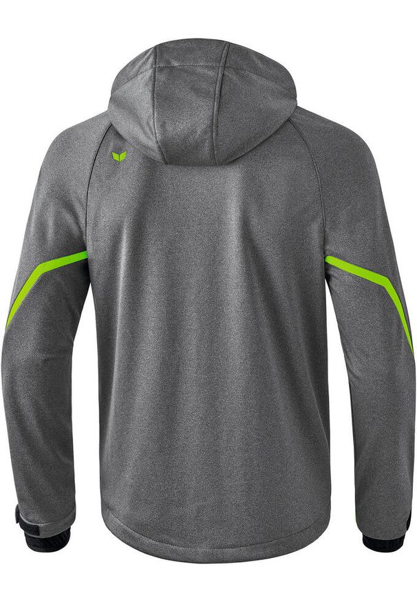 ERIMA - Kurtka dziecięca Erima softshell fonction. Kolor: zielony, wielokolorowy, szary. Materiał: softshell. Styl: sportowy