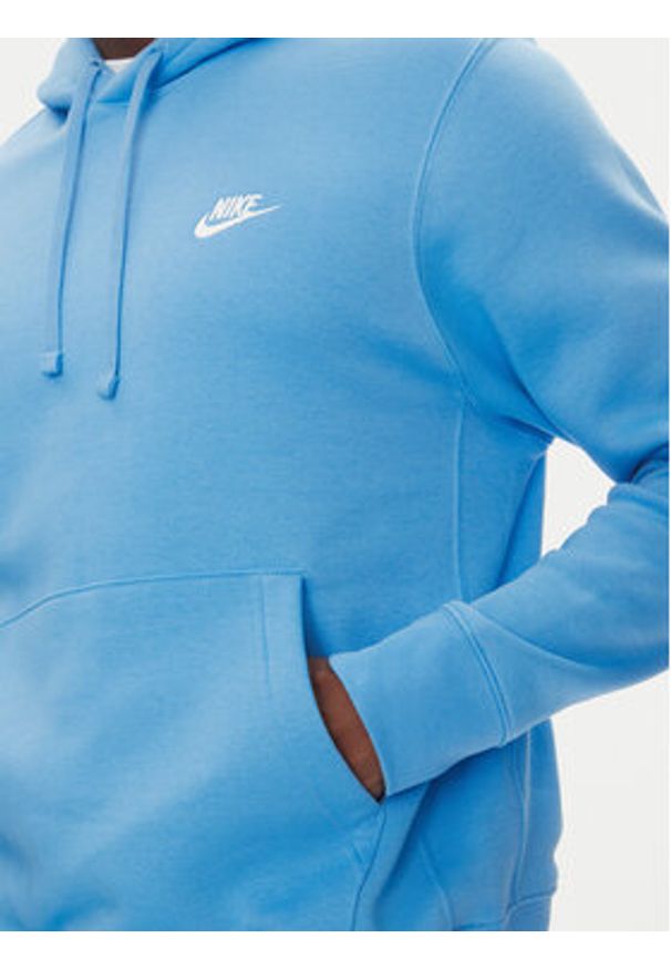Nike Bluza BV2654 Niebieski Regular Fit. Kolor: niebieski. Materiał: bawełna