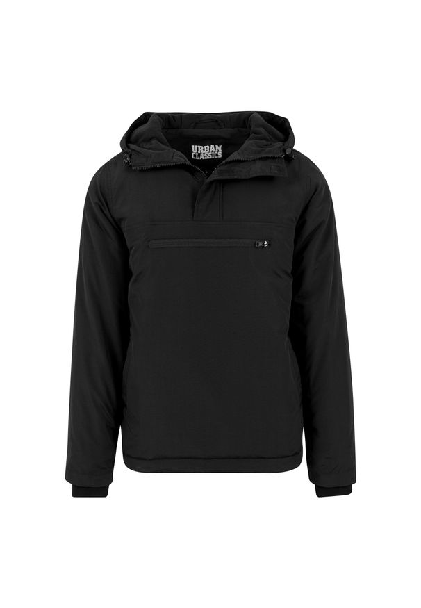 Urban Classics - Urban classic ded pull over parka. Kolor: czarny. Sezon: zima