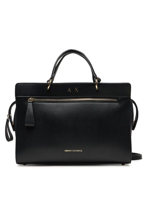 Armani Exchange Torebka XW001553 AF17117 UC001 Czarny. Kolor: czarny. Materiał: skórzane