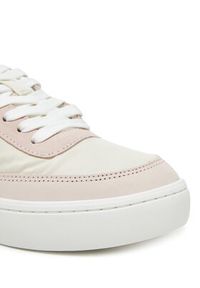 Calvin Klein Jeans Sneakersy Classic Cupsole Mix In YW0YW01767 Biały. Kolor: biały. Materiał: zamsz, skóra
