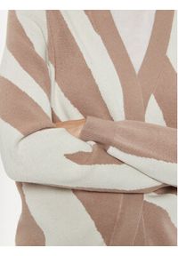 Vero Moda Kardigan Nancy 10310777 Beżowy Loose Fit. Kolor: beżowy. Materiał: syntetyk, wiskoza #4