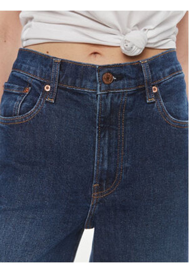 GAP - Gap Jeansy 406725 Niebieski Wide Leg. Kolor: niebieski