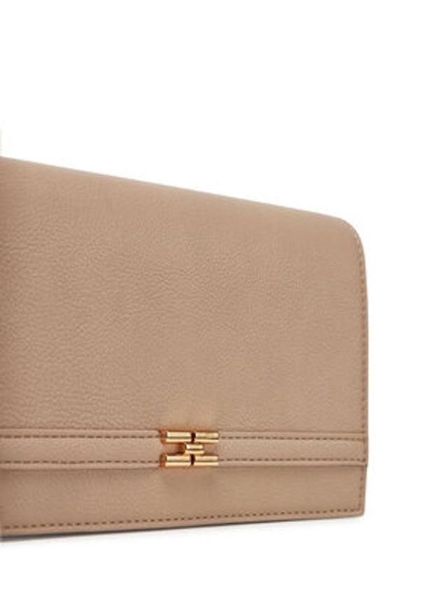 Elisabetta Franchi Torebka BS-10A-51E2-V280 Szary. Kolor: szary. Materiał: skórzane