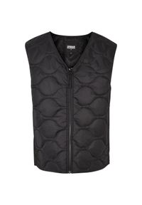 Kurtka bez rękawów z zamkiem błyskawicznym Urban Classics. Kolor: czarny. Materiał: puch. Długość rękawa: bez rękawów #1