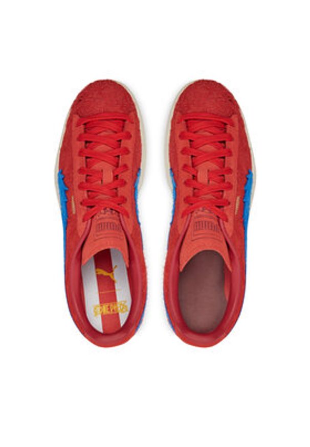 Puma Sneakersy Suede One Piece 396520 01 Czerwony. Kolor: czerwony. Materiał: skóra, zamsz. Model: Puma Suede