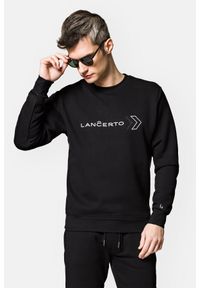 Lancerto - Bluza Czarna Bawełniana Brewer. Kolor: czarny. Materiał: bawełna #1