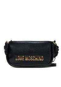 Love Moschino - LOVE MOSCHINO Torebka JC4235PP0MKL0000 Czarny. Kolor: czarny. Materiał: skórzane