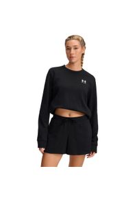 Bluza damska Under Armour Rival Terry. Kolor: czarny, biały, wielokolorowy. Materiał: polar. Sezon: zima #1