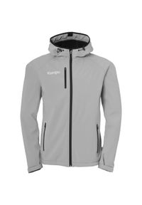 KEMPA - Kurtka softshell Kempa. Kolor: czarny, szary, wielokolorowy. Materiał: softshell. Sport: piłka ręczna