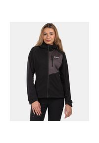 Damska kurtka softshell Kilpi BELTRA-W. Kolor: czarny. Materiał: softshell