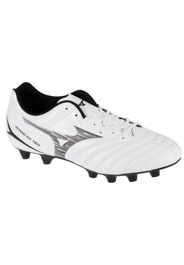 Buty piłkarskie Mizuno Monarcida Neo Iii Select Md M P1GA242509 białe. Zapięcie: sznurówki. Kolor: biały. Materiał: syntetyk, skóra, guma. Sport: piłka nożna