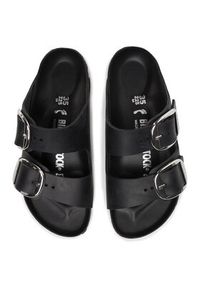 Birkenstock Klapki Arizona Big Buckle 1011075 Czarny. Kolor: czarny. Materiał: skóra #5